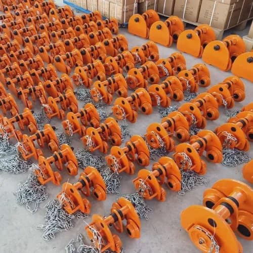 Con chạy đẩy tay tải trọng 5 tấn