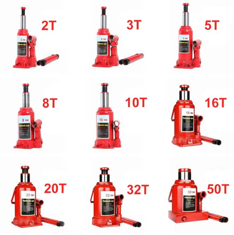 Con đội thuỷ lực 12 tấn