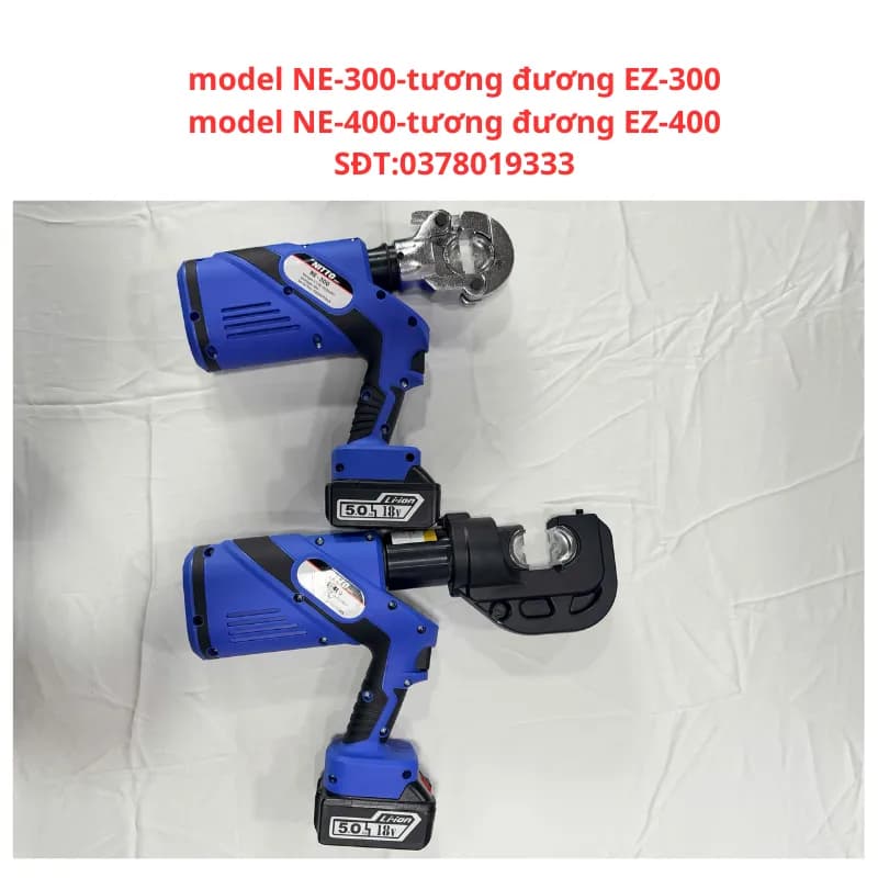Máy ép cốt thủy lực dùng pin