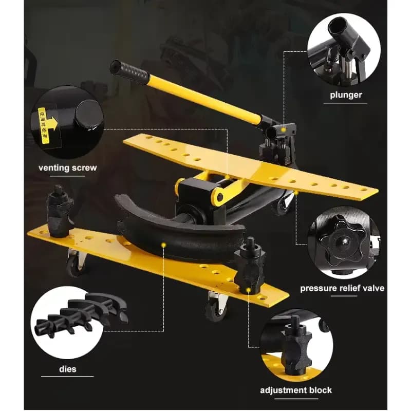 Máy uốn ống thủy lực 10 Tấn SWG-1