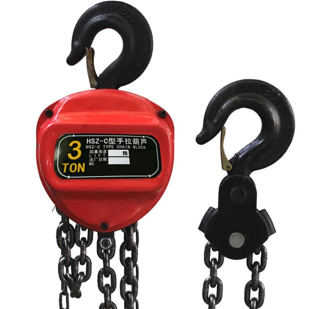Palang xích kéo tay HSZ tải trọng 1Tx3m