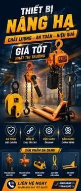 Thiết bị nâng hạ giá tốt hg kiaki