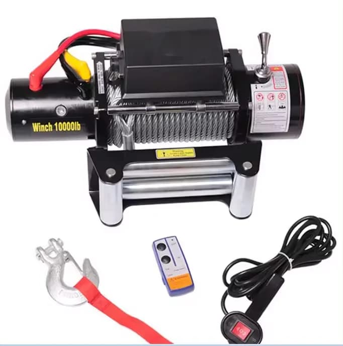 Tời Pin ắc quy 12V 3000LBS