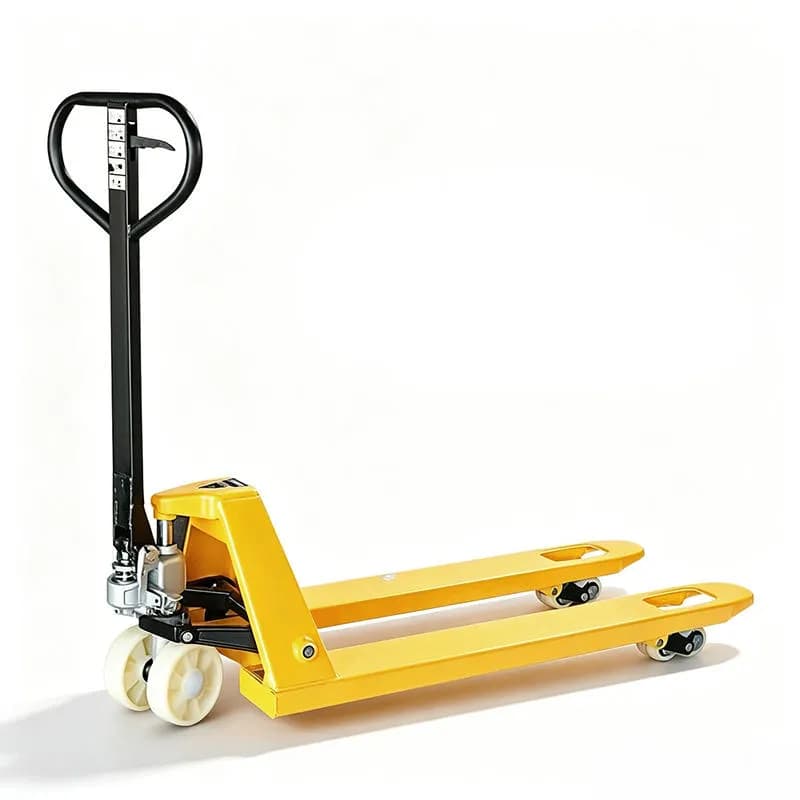 Xe nâng tay thấp bánh nhựa 2Tx685