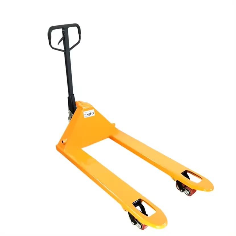 Xe nâng tay thấp bánh nhựa 3Tx550