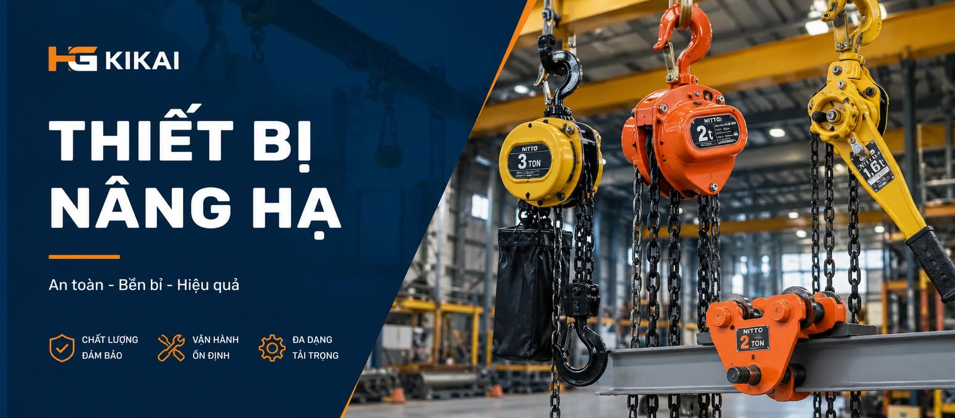 Thiết bị nâng hạ hgkikai